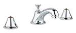 Grohe - 	20 800 000 Chrome Plated Wideset Lavatory Faucet without Handles