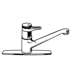 Grohe Europlus (Original) - 33 864 Single Handle Kitchen Faucet Replacement Parts