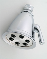 Jaclo B738 Retro #2 Shower Head with 3" Face and 6" Spray Jets