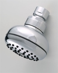 Jaclo S124-1.75 Select Low Flow Shower Head with Dark Nibs - 1.75 GPM