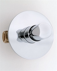 Jaclo T572 CONTEMPO Round 3/4" Thermostatic Shower Valve With Trim