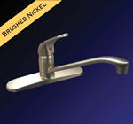 Kissler - 77-3850 - Dominion Kitchen Faucet less Spray Satin Nickel