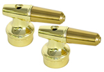 Kissler - 97-2100 - Kissler Polished Brass Brass Fit All Lever Handles
