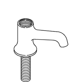 Kohler 34364-CP - Polished Chrome Faucet Body