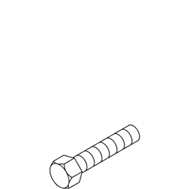 Kohler 53407-BC - Brite Chrome Screw