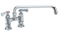 Krowne 15-410L - Low Lead Royal Series 4-inch Bridge Faucet with 10-inch Spout