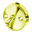 Pasco - 1157-PB - Polished Brass Overflow Plate with Trip Lever - With Screws
