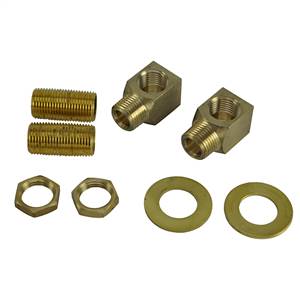 T&S Brass - B-0230-K Installation Kit, 1/2-inch NPT Nipple with Lock Nut and Washer.