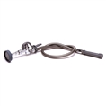 T&S Brass B-1410 Spray Assembly, 3' Stainless Steel Hose with Quick Disconnect Spray Valve