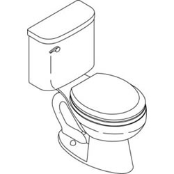 Kohler K-3557 Toilet Parts