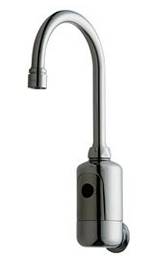 Chicago Faucets 116.204.AB.1 - HyTronic&reg; Wall Mount Electronic Lavatory Faucet