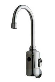 Chicago Faucets 116.224.AB.1 HyTronic&reg; Wall Mount Electronic Lavatory Faucet