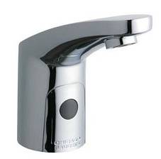 Chicago Faucets - 116.316.21.1 - E-Tronic 20 with Concealed Internal Mixer (AC Power with Transformer)