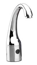 Chicago Faucets 116.767.AB.1 - HyTronic Curve, AC powered, dual supply, concealed integrated mixer