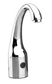 Chicago Faucets 116.867.AB.1 - HyTronic Curve, DC powered, dual supply, concealed integrated mixer