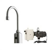 Chicago Faucets 116.903.AB.1 HyTronic Gooseneck Sink Faucet with Dual Beam Infrared Sensor