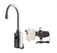 Chicago Faucets 116.904.AB.1 HyTronic Gooseneck Sink Faucet with Dual Beam Infrared Sensor