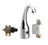 Chicago Faucets 116.977.AB.1 - HyTronic Curve, SSPS, single supply with external thermostatic mixer