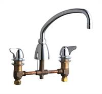 Chicago Faucets - 1201-AABCP - ECAST™ KITCHEN SINK FAUCET