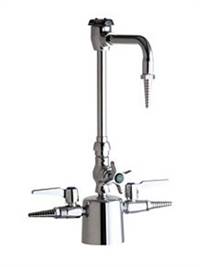 Chicago Faucets - 1301-GN2BVBE7CP - Laboratory Fitting