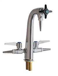 Chicago Faucets 1332-SAM - Combination Triple Service Fixture