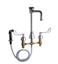 Chicago Faucets - 200-AGN8BVBE3-2-317CP - Service Sink Faucet