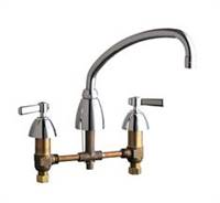Chicago Faucets - 201-A245CP - Kitchen Sink Faucet without Spray