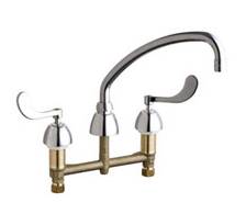 Chicago Faucets - 201-A317ABCP - Kitchen Sink Faucet without Spray