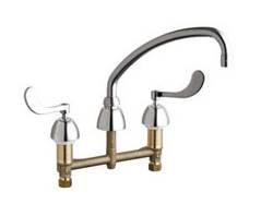 Chicago Faucets - 201-A317VPAABCP - Kitchen Sink Faucet without Spray
