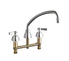 Chicago Faucets - 201-AE29XKABCP - Kitchen Sink Faucet without Spray