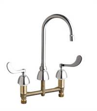 Chicago Faucets - 201-AGN2AE29-317AB - Kitchen Sink Faucet without Spray