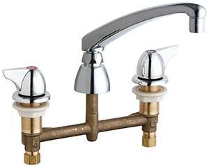 Chicago Faucets 201-AL8-1000ABCP - CONCEALED KITCHEN SINK FAUCET