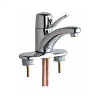 Chicago Faucets - 2200-4E37ABCP - Marathon™ Single Lever Low Flow, Water Saving Lavatory Faucet with 1.5GPM Pressure Compensating Laminar Flow Aerator Outlet and Ceramic Disc Operating Cartridge
