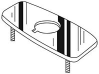 Chicago Faucets - 240.754.21.1 - COVER Plate IR FCT 4-inch