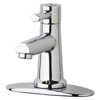 Chicago Faucets 3510-4E2805AB - 4-inch Center Single Supply, Single Lever Faucet