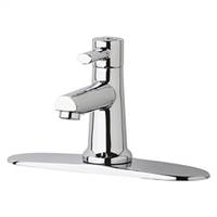 Chicago Faucets 3510-8E2805AB - 8-inch Center Single Supply, Single Lever Faucet