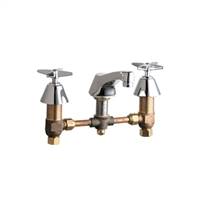 Chicago Faucets - 403-CP - Widespread Lavatory Faucet