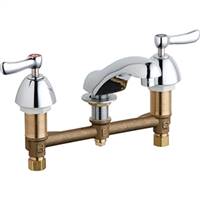 Chicago Faucets - 404-VABCP - Widespread Lavatory Faucet
