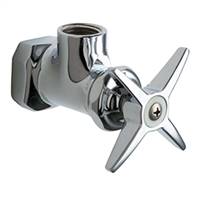 Chicago Faucets - 442-CP Angle Stop Fitting