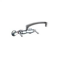 Chicago Faucets - 445-L8VPACP - Wall Mounted Faucet