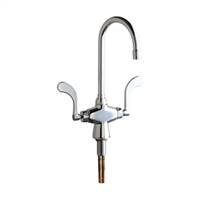 Chicago Faucets - 50-317CP ECASTÃ¢â€žÂ¢ Hot and Cold Water Mixing Sink Faucet