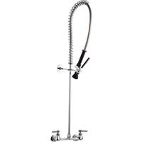 Chicago Faucets - 510-GCLWSLABCP - Wall Mounted Pre-Rinse - 7 1/4-inch - 8 3/4-inch Adjustable Centers