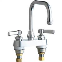 Chicago Faucets - 526-ABCP - 4-inch Deck Mounted Sink Faucet