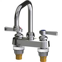 Chicago Faucets - 526-E2CP - 4-inch Deck Mounted Service Sink Faucet