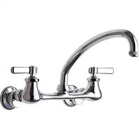 Chicago Faucets - 540-LDL9E1ABCP - Wall Mounted Service Sink Faucet