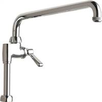 Chicago Faucets - 613-AL12E1ABCP - Pre-Rinse Adapta Faucet (Add on Faucet)