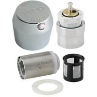 Chicago Faucets - 665-RKPABCP - MVP™ Metering Push Button Metering Retrofit Kit. This kit includes metering cartridge and handle for a complete fix.