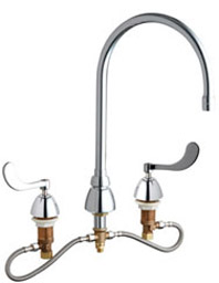 Chicago Faucets 786-HZGN8AE3-317CP - CONCEALED KITCHEN SINK FAUCET