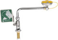 Chicago Faucets 8004-LHNF - Deck Mounted Left Hand Eye and Face Wash Fitting with Push Paddle Handle