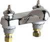 Chicago Faucets - 802-LESSHDLCP - 4-inch Center Lavatory Faucet